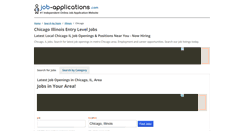 Desktop Screenshot of jobsinchicago.com