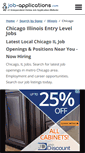 Mobile Screenshot of jobsinchicago.com